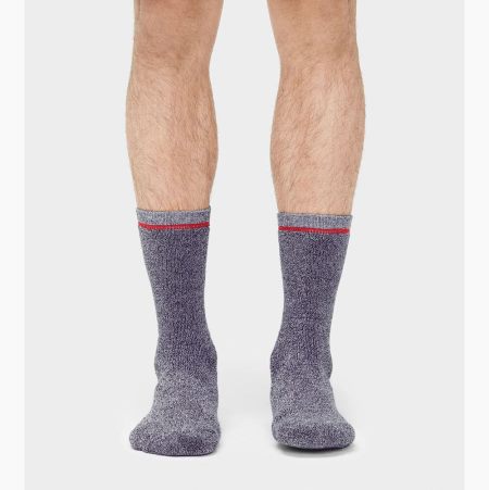 UGG Kyro Cozy Crew Navy Socks for Men (PWYD75029)